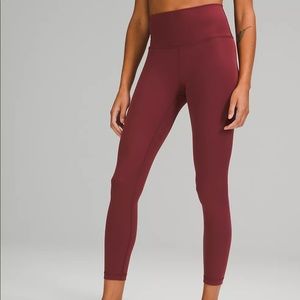 Lululemon Wunder Under Tights 25” Luxtreme Size 8